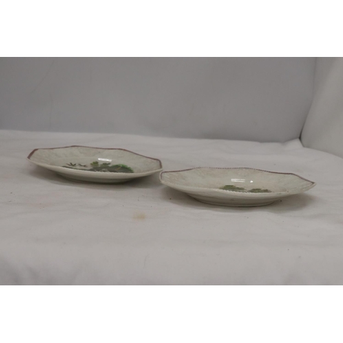 280 - TWO 19TH CENTURY PEARL WARE CHILD'S PLATES