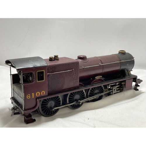 302 - A SCRATCH BUILT LIVE STEAM 30 MM GAUGE 4-6-0 MODEL RAILWAY LOCOMOTIVE 