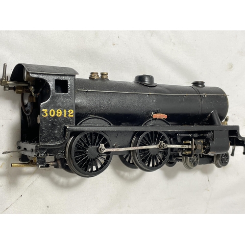 309 - A SCRATCH BUILT LIVE STEAM 30 MM GAUGE 4-4-0 MODEL RAILWAY LOCOMOTIVE 