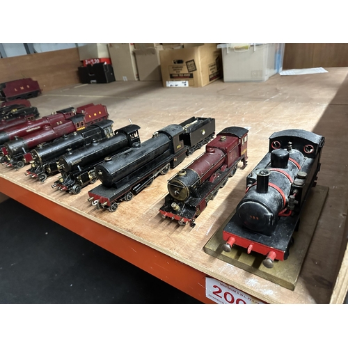 0 - LOTS BEING ADDED DAILY - THESE PHOTOS SHOW LOTS 301 TO 317 - SEVENTEEN SCRATCH BUILT LIVE STEAM LOCO... 