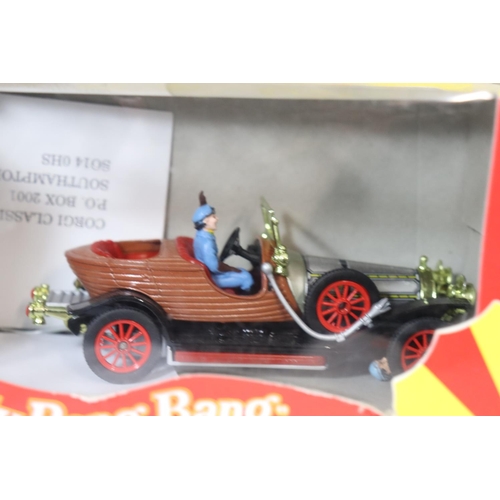 355 - A CORGI DETAILED SCALE MODEL OF CHITTY CHITTY BANG BANG