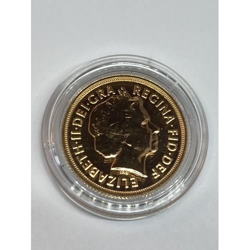 303 - A 2014 GOLD SOVEREIGN