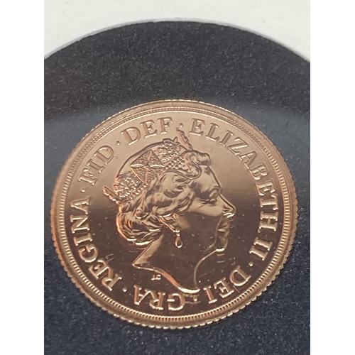 315 - A 2016 LONG TO REIGN OVER US DATESTAMP UK GOLD SOVEREIGN