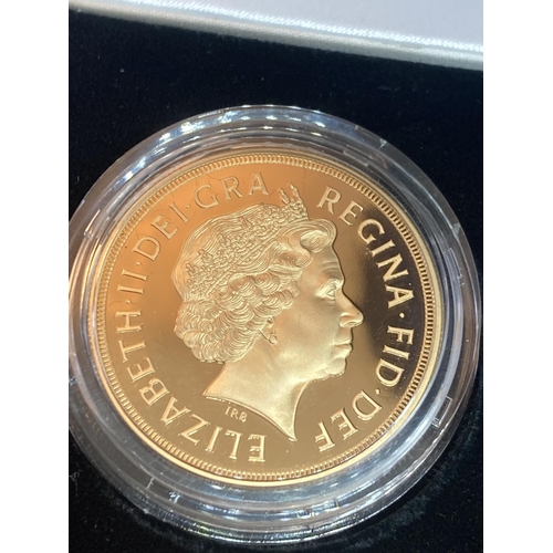 326 - A 2002 ROYAL MINT GOLD PROOF FOUR COIN COLLECTION CELEBRATING QUEEN ELIZABETH II GOLDEN JUBILEE TO I... 