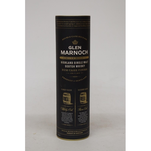 306 - A BOTTLE OF GLENMARNOCH SINGLE MALT WHISKY, BOXED