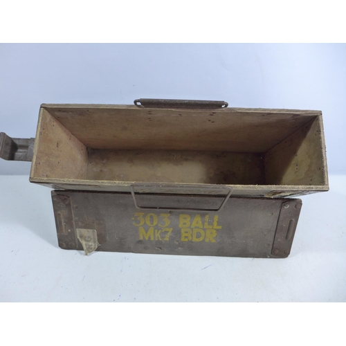 344 - A .303 BULLET AMMUNITION BOX