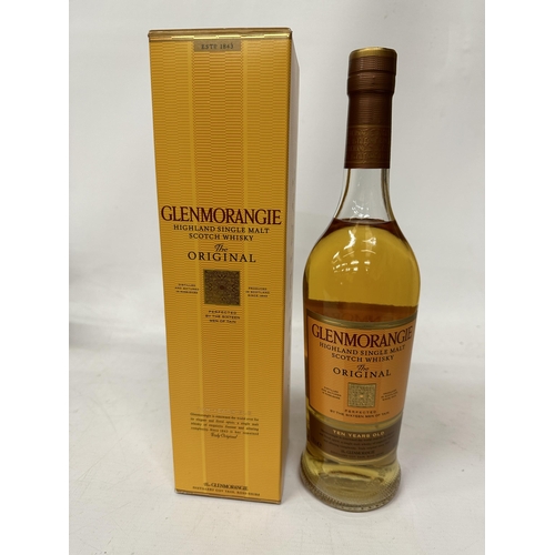 330A - A BOXED 70CL 40% BOTTLE OF GLENMORANGIE 'THE ORIGINAL' HIGHLAND SINGLE MALT SCOTCH WHISKY