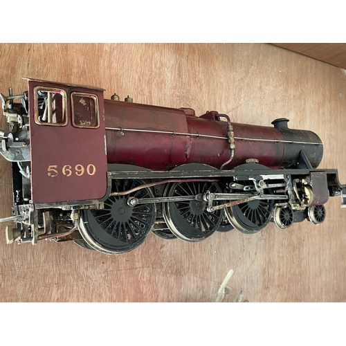 317 - A SCRATCH BUILT LIVE STEAM 2.5