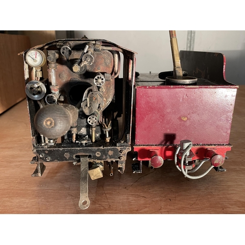 317 - A SCRATCH BUILT LIVE STEAM 2.5