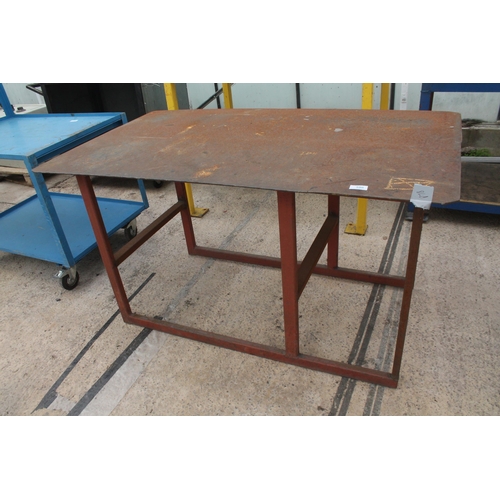 108 - WORK BENCH HEAVY DUTY 57