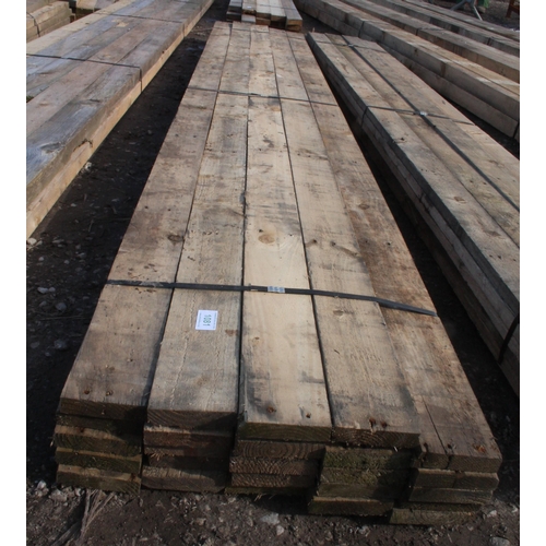 1081 - 25 BOARDS 4 X 3/4 AND 10 FT LONG  NO VAT