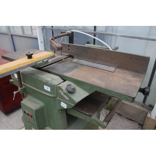 34 - WADKIN BURSGREEN PLANER  NO VAT