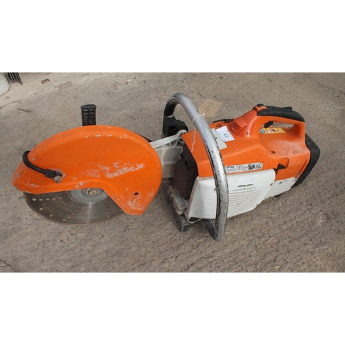 43 - STIHL TS410 DISC CUTTER  IN WORKING ORDER  NO VAT