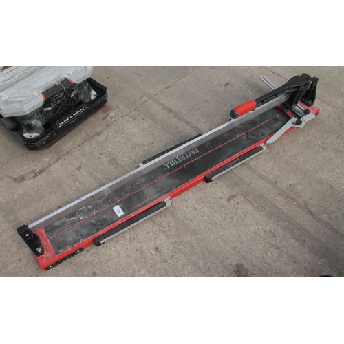 49 - MANUAL TILE CUTTER IN WORKING ORDER  NO VAT