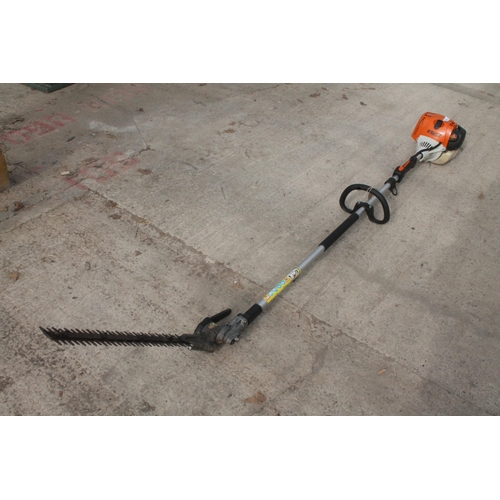 58 - STIHL 95 LONG REACH EDGE CUTTER IN VERY GOOD WORKING ORDER  NO VAT