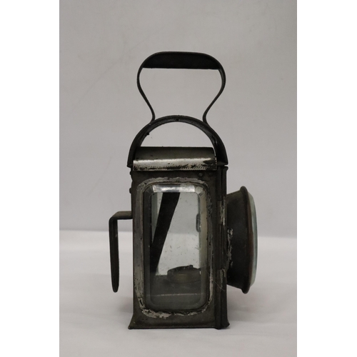 130 - A VINTAGE 'DUNTAFIL' RAILWAY LANTERN