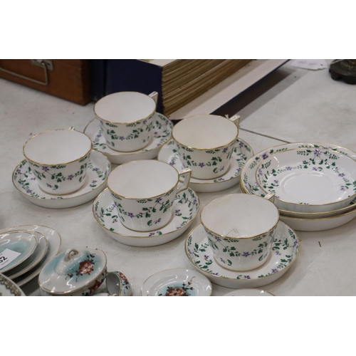 161A - A QUANTITY OF COPELAND SPODE TEAWARE TO INCLUDE CUPS AND SAUCERS