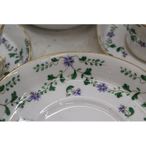 161A - A QUANTITY OF COPELAND SPODE TEAWARE TO INCLUDE CUPS AND SAUCERS