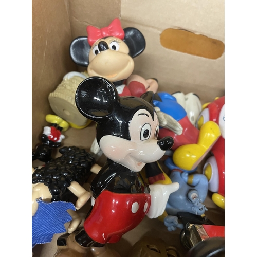 363 - A QUANTITY OF DISNEY CHARACTERS MAINLY MINNIE AND MICKEY MOUSE, DONALD DUCK, ETC.,