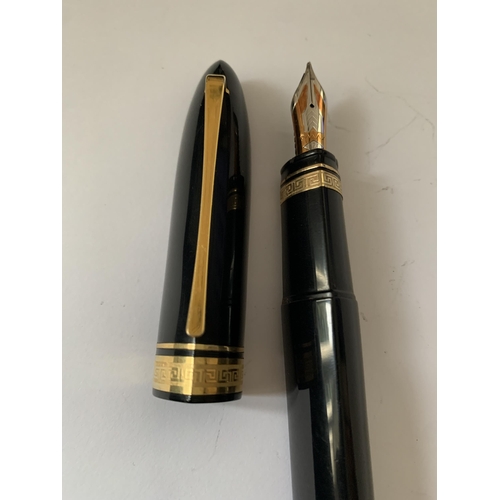 505B - AN OMAS THOMAS WYLDE 360 FOUNTAIN PEN WITH 18 CARAT GOLD NIB