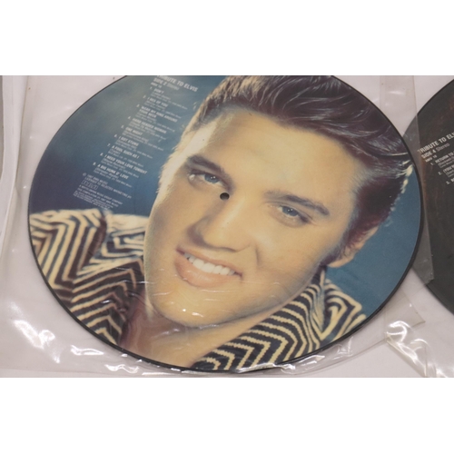 832 - TWO ELVIS DOUBLE SIDED 12