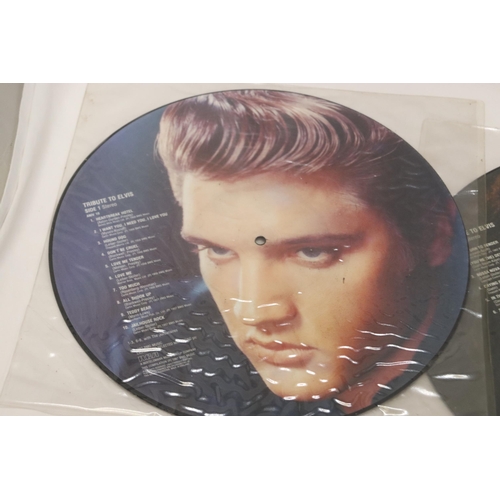 832 - TWO ELVIS DOUBLE SIDED 12