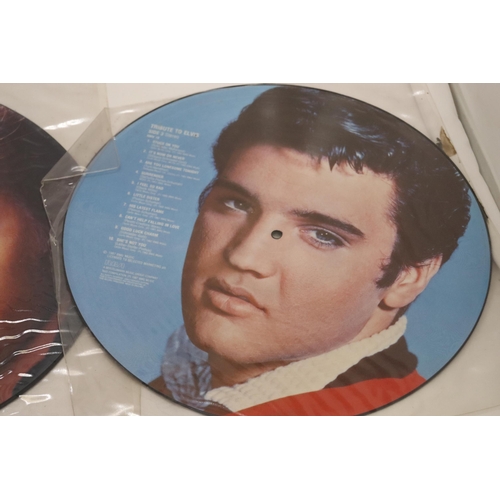 832 - TWO ELVIS DOUBLE SIDED 12