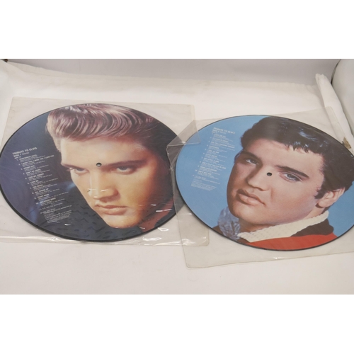 832 - TWO ELVIS DOUBLE SIDED 12