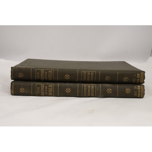 837 - TWO VINTAGE VOLUMES 