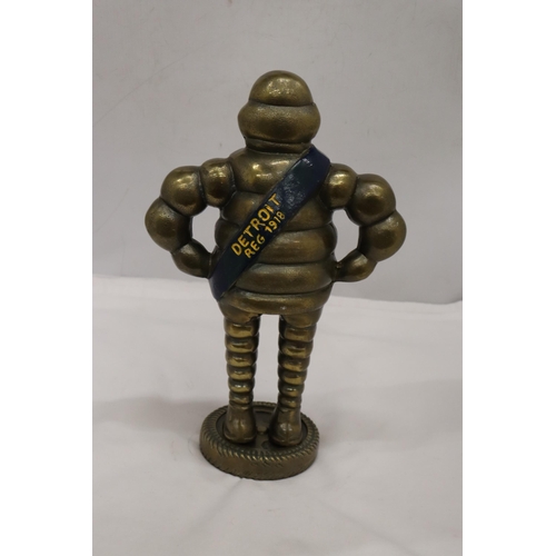 847 - A CAST MICHELIN MAN FIGURE