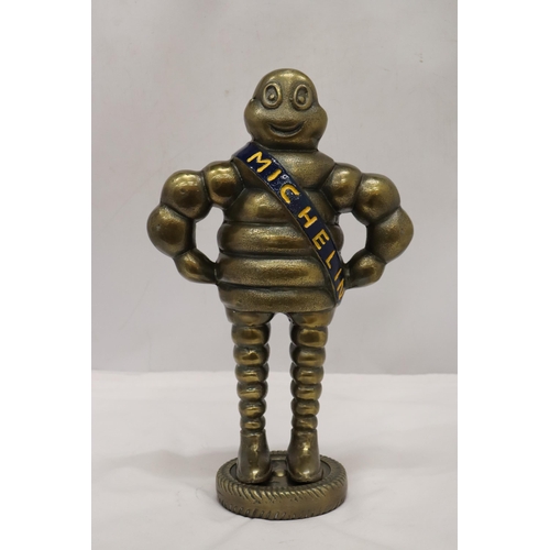 847 - A CAST MICHELIN MAN FIGURE