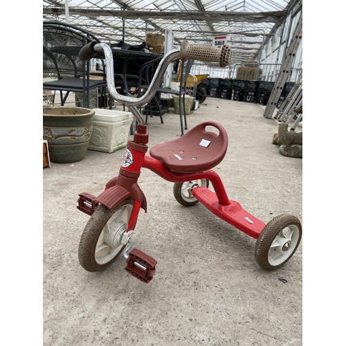 1663A - A VINTAGE CHILDS 'ITALTRIKE' TRICYCLE