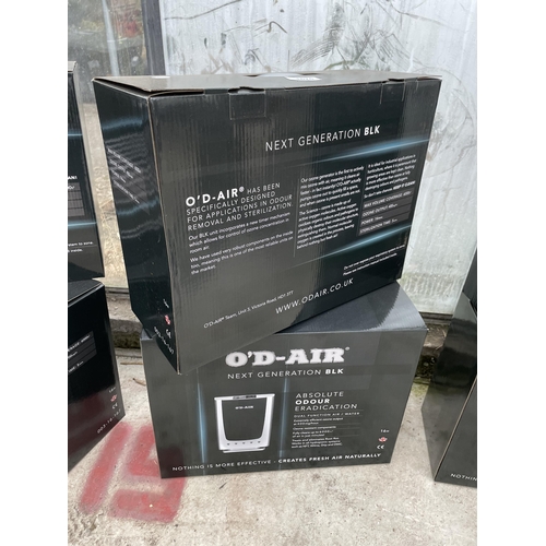 1675 - TWO BOXED AS NEW O'D-AIR AIR PURIFIERS