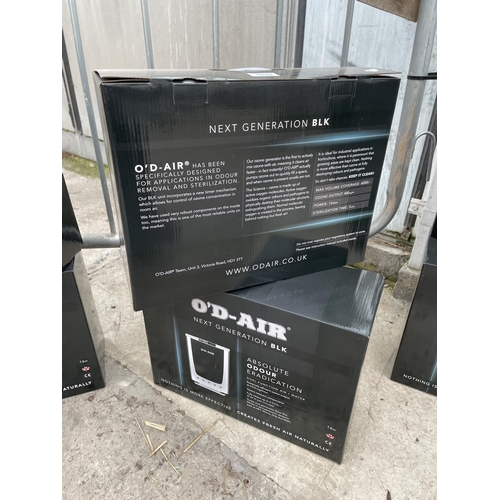 1679 - TWO BOXED AS NEW O'D-AIR AIR PURIFIERS