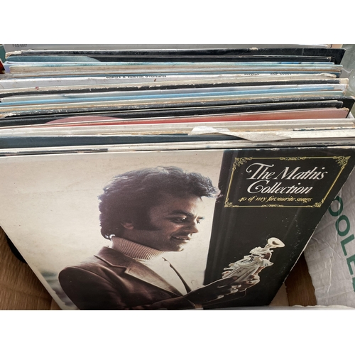 1737 - A LARGE ASSORTMENT OF VARIOUS LP RECORDS