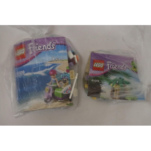 439 - TWO LEGO FRIENDS SETS, 41019 AND 41306