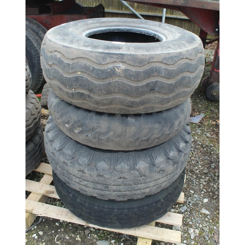 1182 - 9 WHEELS AND TYRES  NO VAT