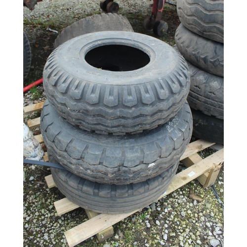 1182 - 9 WHEELS AND TYRES  NO VAT