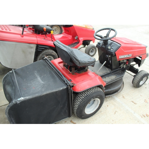 137 - LAWN FLITE RIDE ON MOWER IN VERY GOOD WORKING ORDER  NO VAT