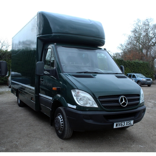 194 - RELIABLE MERCEDES SPRINTER 513 CDI WV63XSL FIRST REG 11/11/13 DIESEL 217165 MILES X JOHN LEWIS WELL ... 