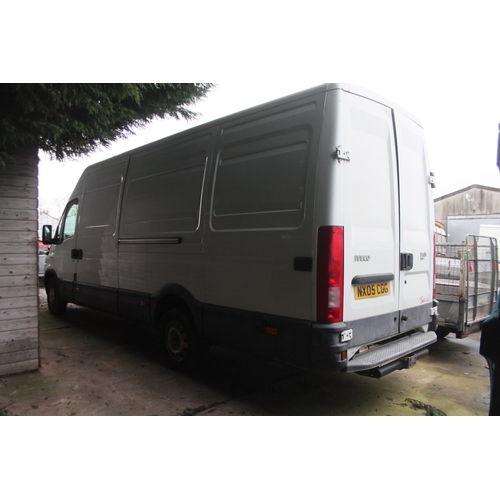 191 - IVECO LWB PANEL DIESEL VAN 35 S12 NX05CGG FIRST REG 10/03/05 APPROX 170213 MILES SAME OWNER PAST 14 ... 