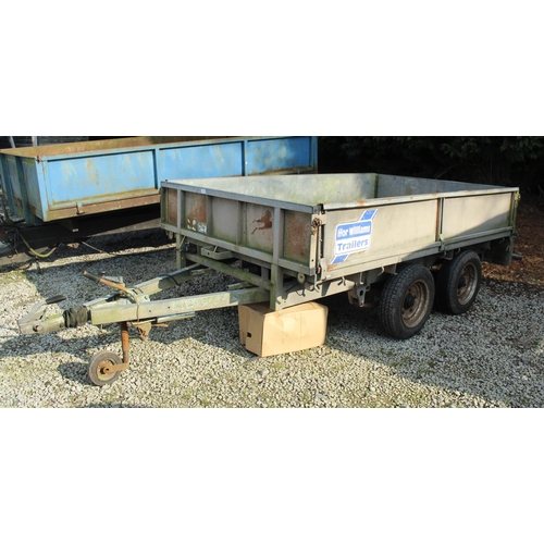 221 - IFOR WILLIAMS  TRAILER NEW BRAKES IN WORKING ORDER NO VAT