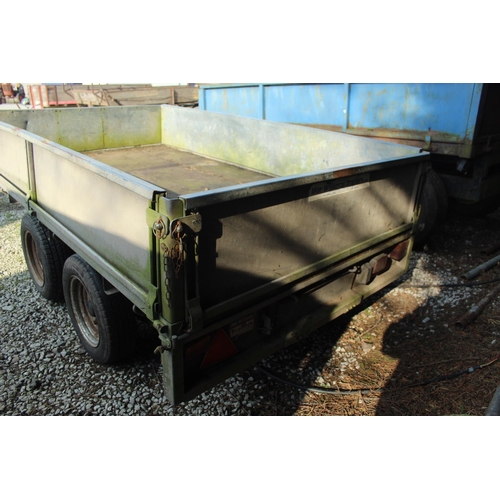 221 - IFOR WILLIAMS  TRAILER NEW BRAKES IN WORKING ORDER NO VAT