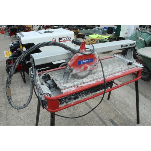 100I - VITEEX 240V TILE CUTTER IN GOOD WORKING ORDER  NO VAT