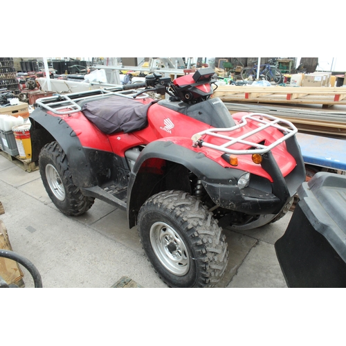 138 - HONDA 4 X 4 650CC FARM QUAD (STARTS AND RUNS)  + VAT