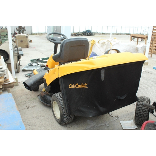 140 - CUB CADET RIDE ON MOWER  NO VAT