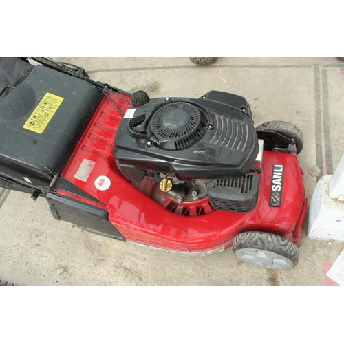 41H - SANLI LAWN MOWER WORKING. NO VAT