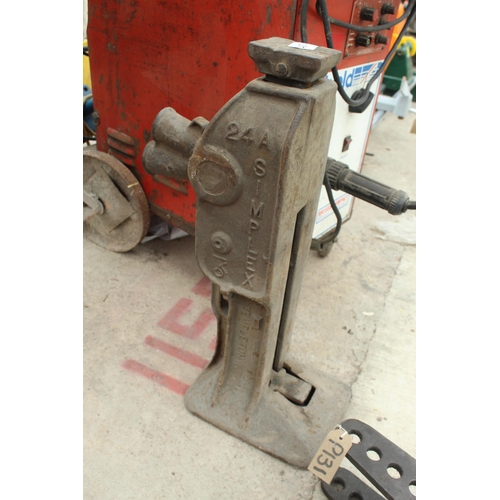 42V - 20 TON JACK IN WORKING ORDER  + VAT