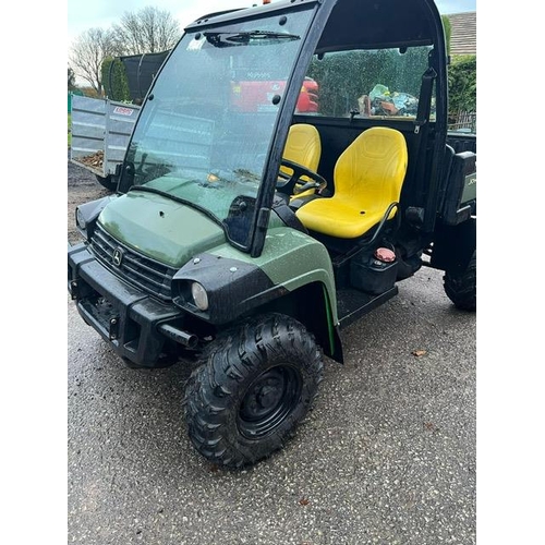 198 - 2017 JOHN DEERE GATOR 1376 HOURS NO VAT