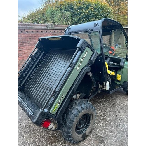 198 - 2017 JOHN DEERE GATOR 1376 HOURS NO VAT